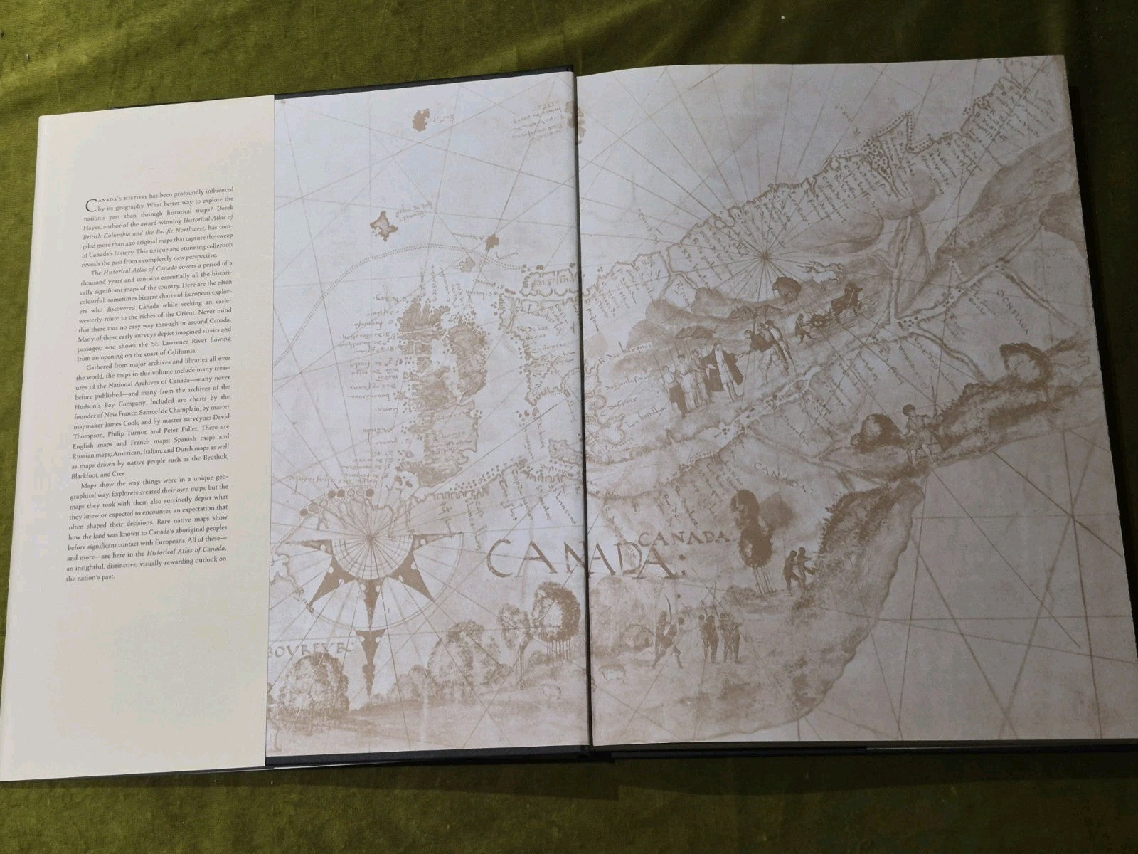 HISTORICAL ATLAS OF CANADA: CANADA'S HISTORY ILLUSTRATED By Derek Hayes3