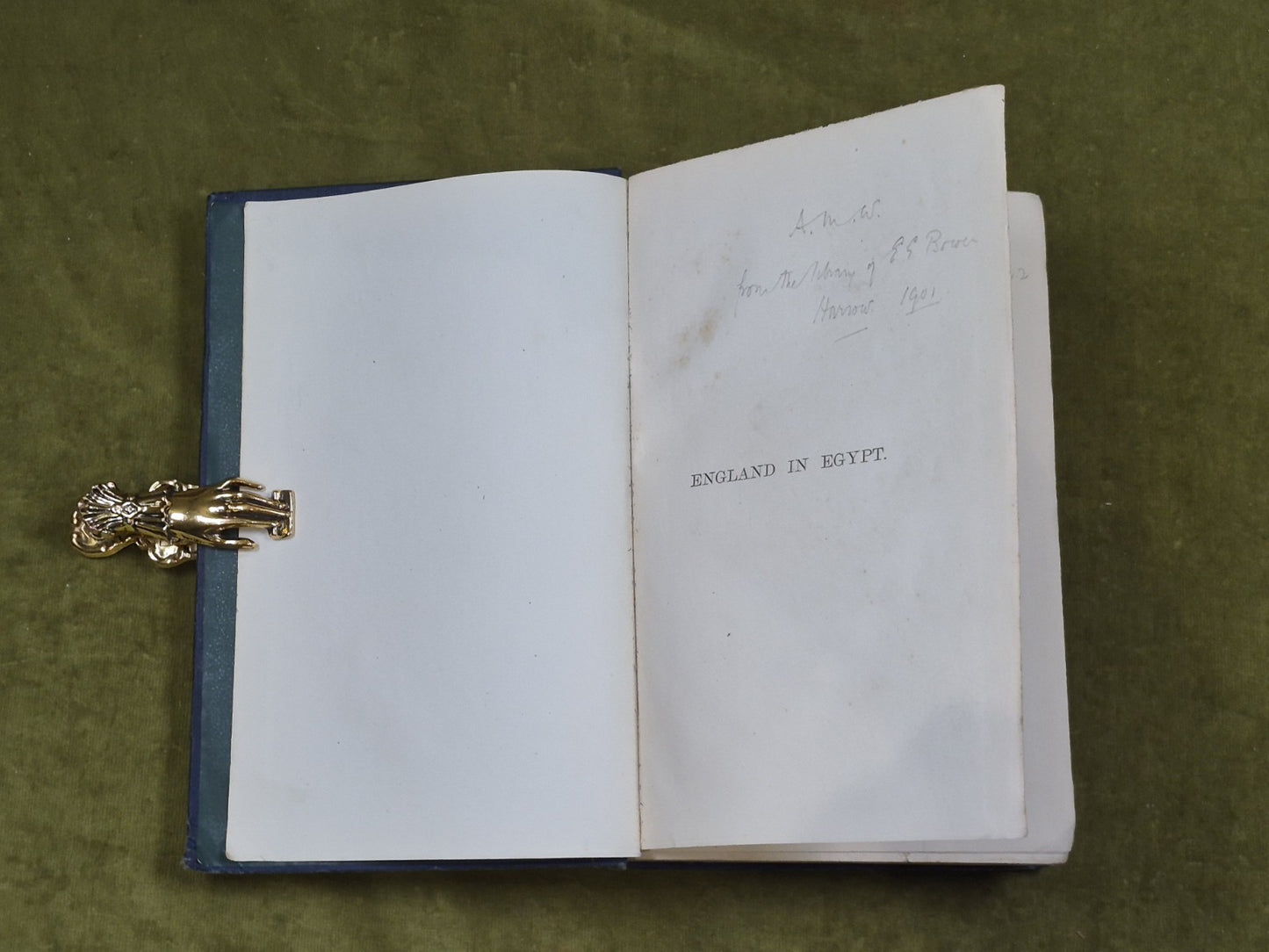 England in Egypt - Alfred Milner , Edward Arnold 1892 1st HB4