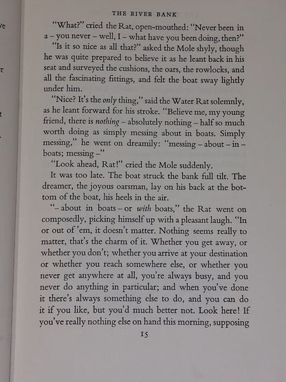 The Wind In The Willows Kenneth Grahame 1st Colour Edition Ernest H Shepard 19596