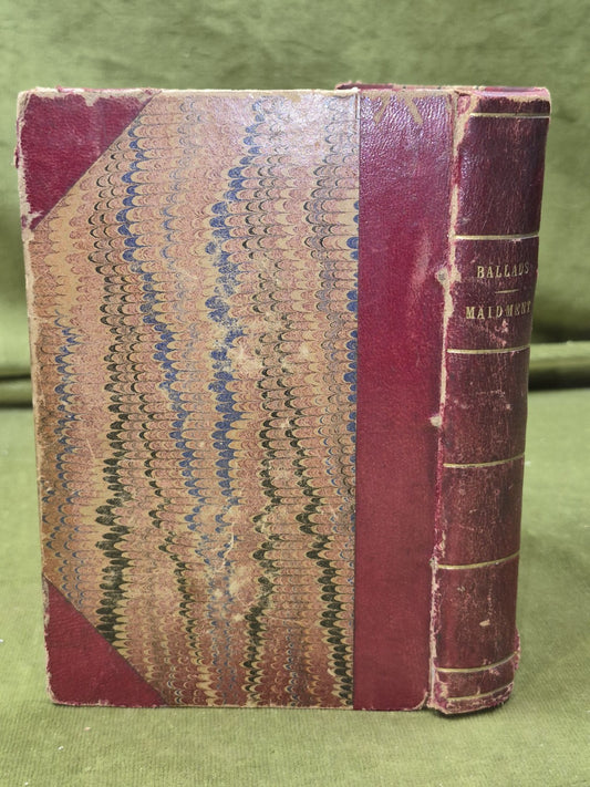 The Ballad Book Bibliotheca Curiosa Edmund Goldsmid 1891 Ritchie Kinloch1