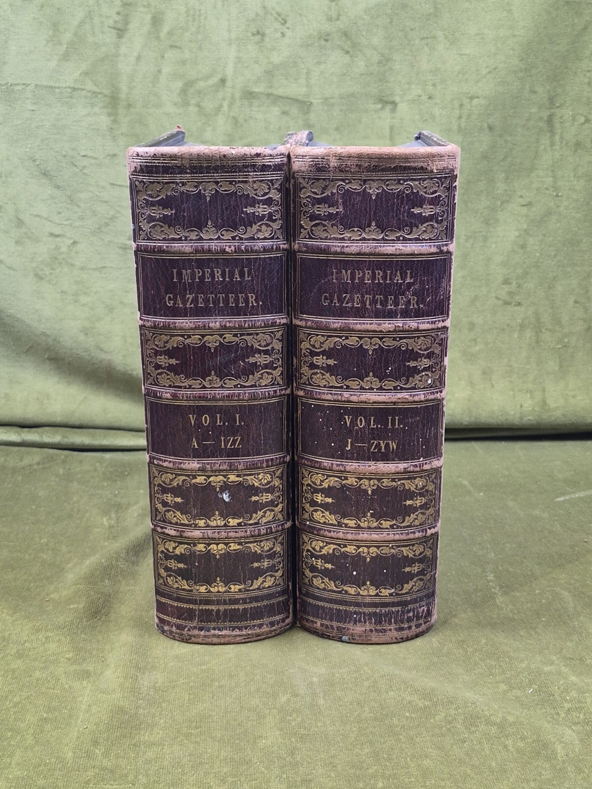 Blackie : The Imperial Gazetteer General Dictionary of Geography 2 Vols 18550