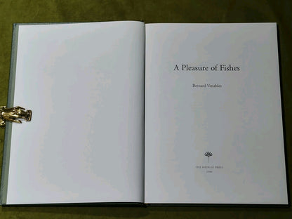 VENABLES BERNARD ILLUSTRATED FISHING BOOK PLEASURE OF FISHES hardback LIMITED3