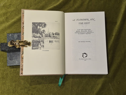 A Summer on the Test, John Waller Hills, 1996 Flyfishers Limited Edition4
