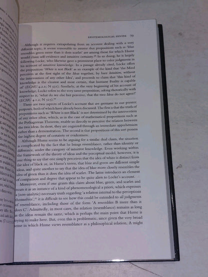 Custom & Reason In Hume : A Kantian Reading Of The First - Henry Allison 2008 Hb4