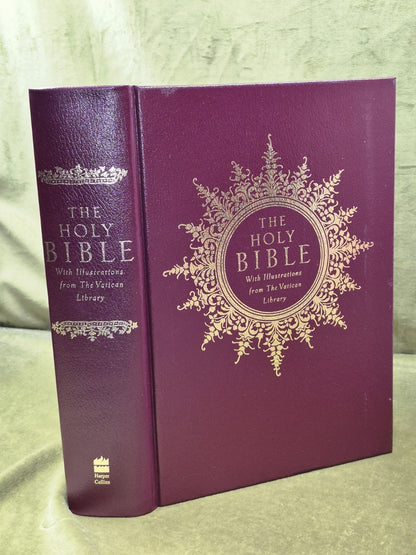 Holy Bible With Illustrations From The Vatican Library, 1995 HC First Edition4