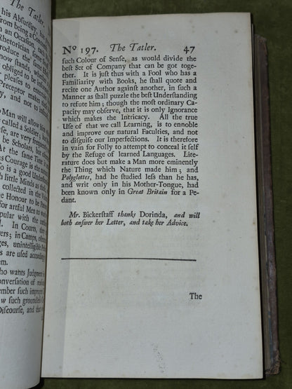The Lucubrations Of Isaac Bickerstaff 4 Volumes 1711-c172014