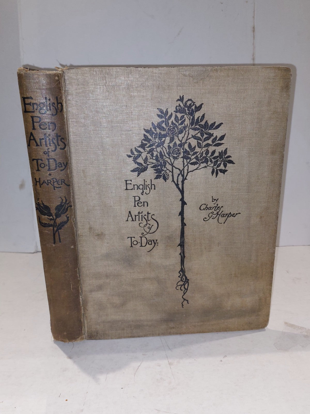 English Pen Artists of Today By Charles G. HARPER [PERCIVAL & CO] (1892) HB Book0