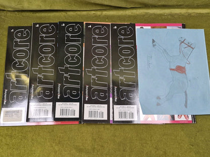 Artcore Erotic Art Compilation Paperback Lot Volumes #1-5 MG Publishing1