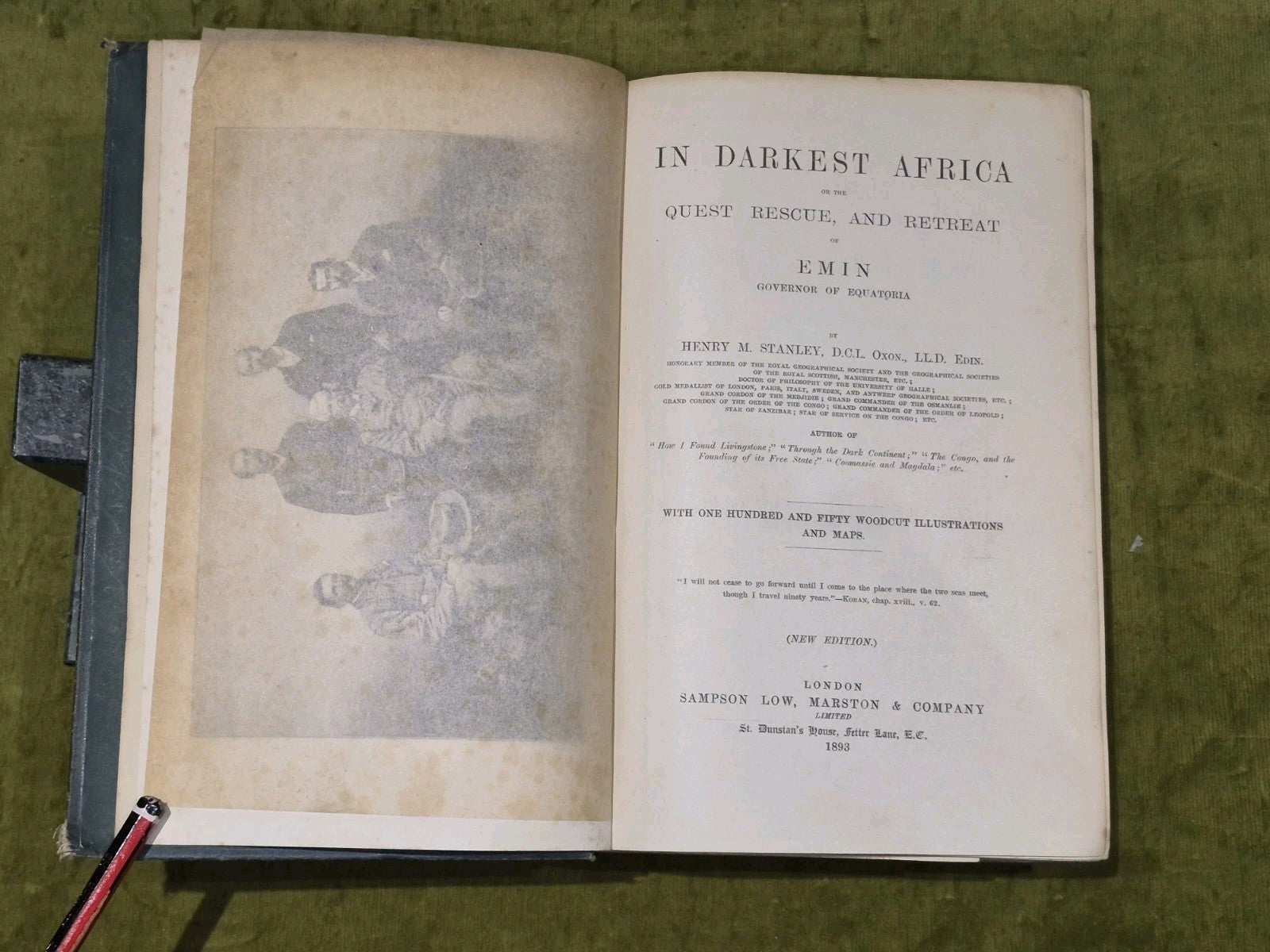 In Darkest Africa - Henry M. Stanley - 2 Volumes in 1 - Sampson Low - 1880 5