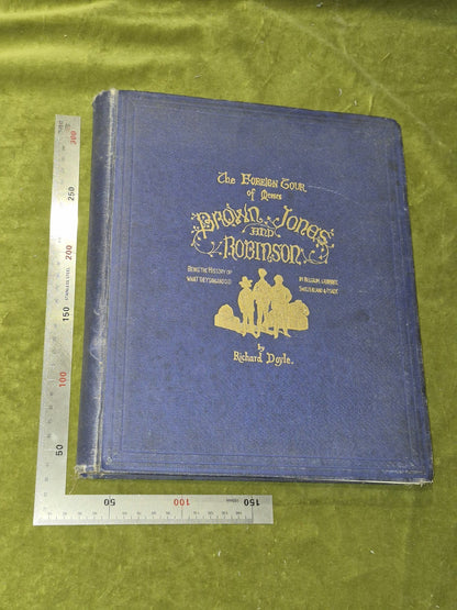 1854 The Foreign Tour of Messrs Brown, Jones and Robinson by Richard Doyle2