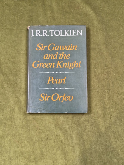 Sir Gawain and the Green Knight - J R R Tolkein , Allen & Unwin 1975 1st HB DJ0