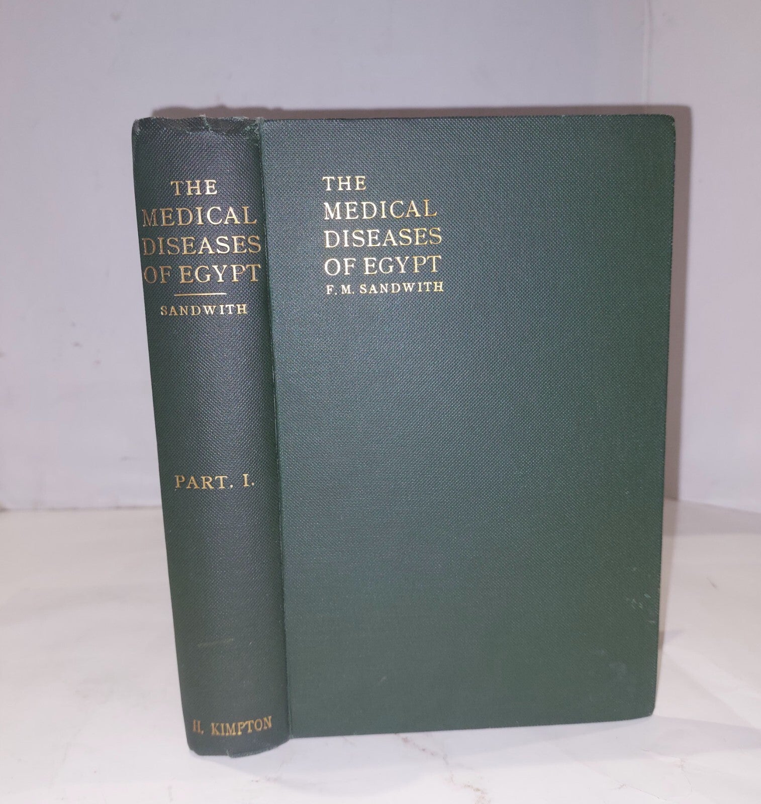 The Medical Diseases of Egypt (Part 1) By F. M. Sandwith (1905) Book0