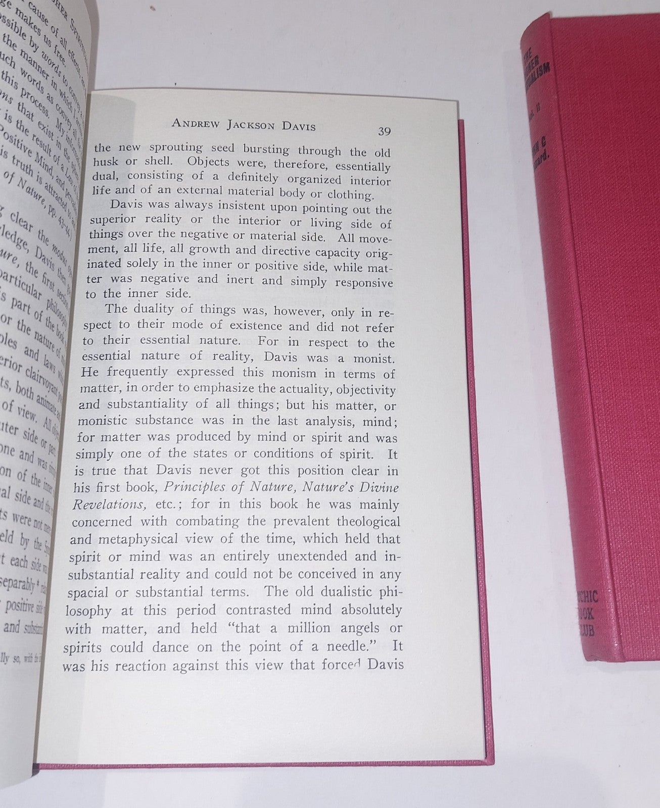 The Higher Spiritualism [Vol. 1&2] John C Leonard (1956) Psychic Book Club Hb 11