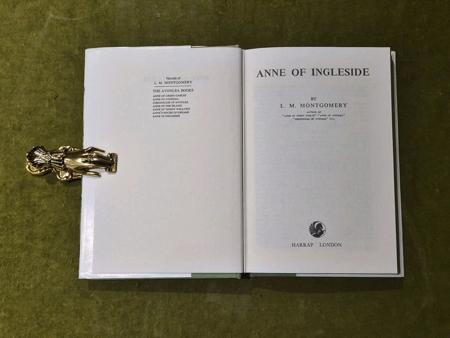 Anne of Green Gables - Full set of 6 +Chronicles - L M Montgomery , Harrap HB DJ5