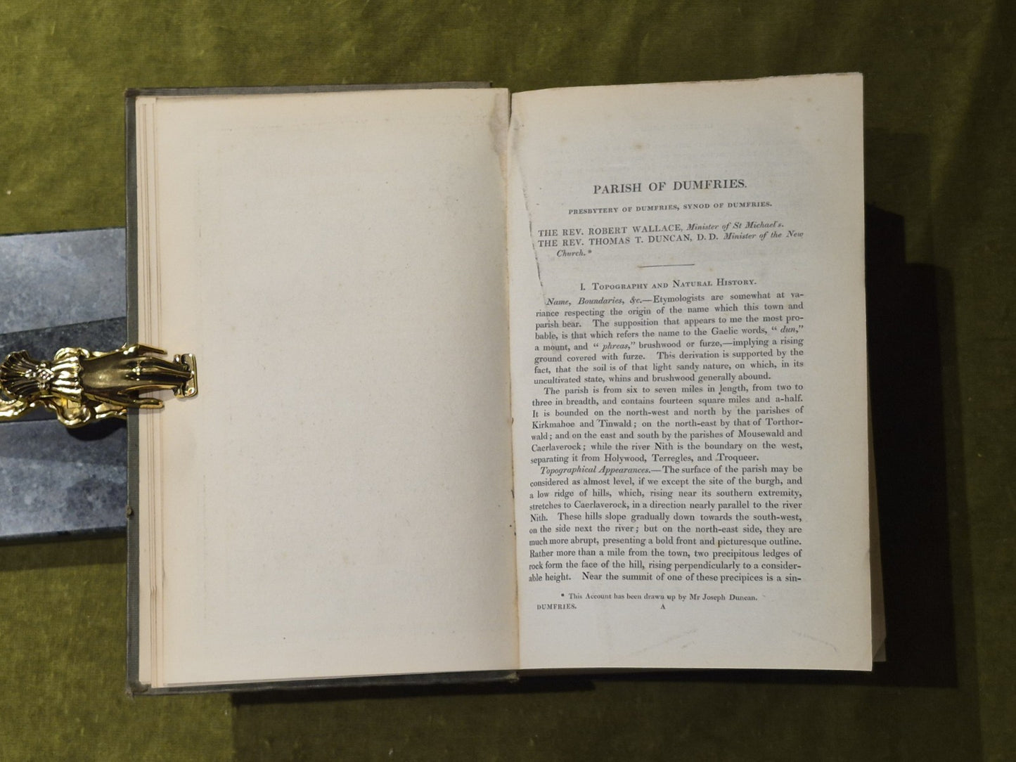 New Statistical Account of Scotland Vol 4 1845 Hardcover, Blackwood Dumfrieshire7