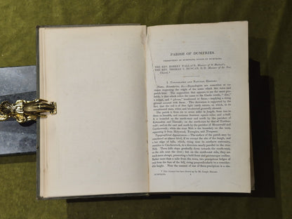 New Statistical Account of Scotland Vol 4 1845 Hardcover, Blackwood Dumfrieshire7