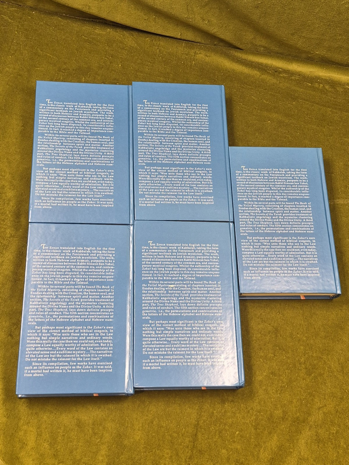 The Zohar Sperling Simon 1984 Second Edition Complete Set2