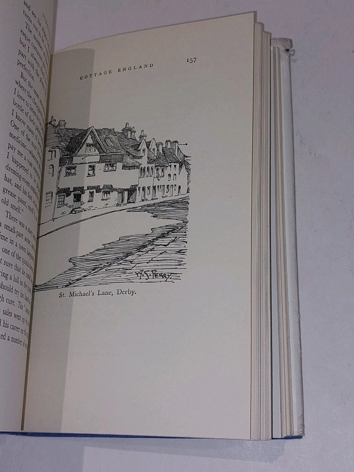 Strolling Through Cottage England By W S Percy (1936) 1st Ed 2nd Imp Hb With Dj7