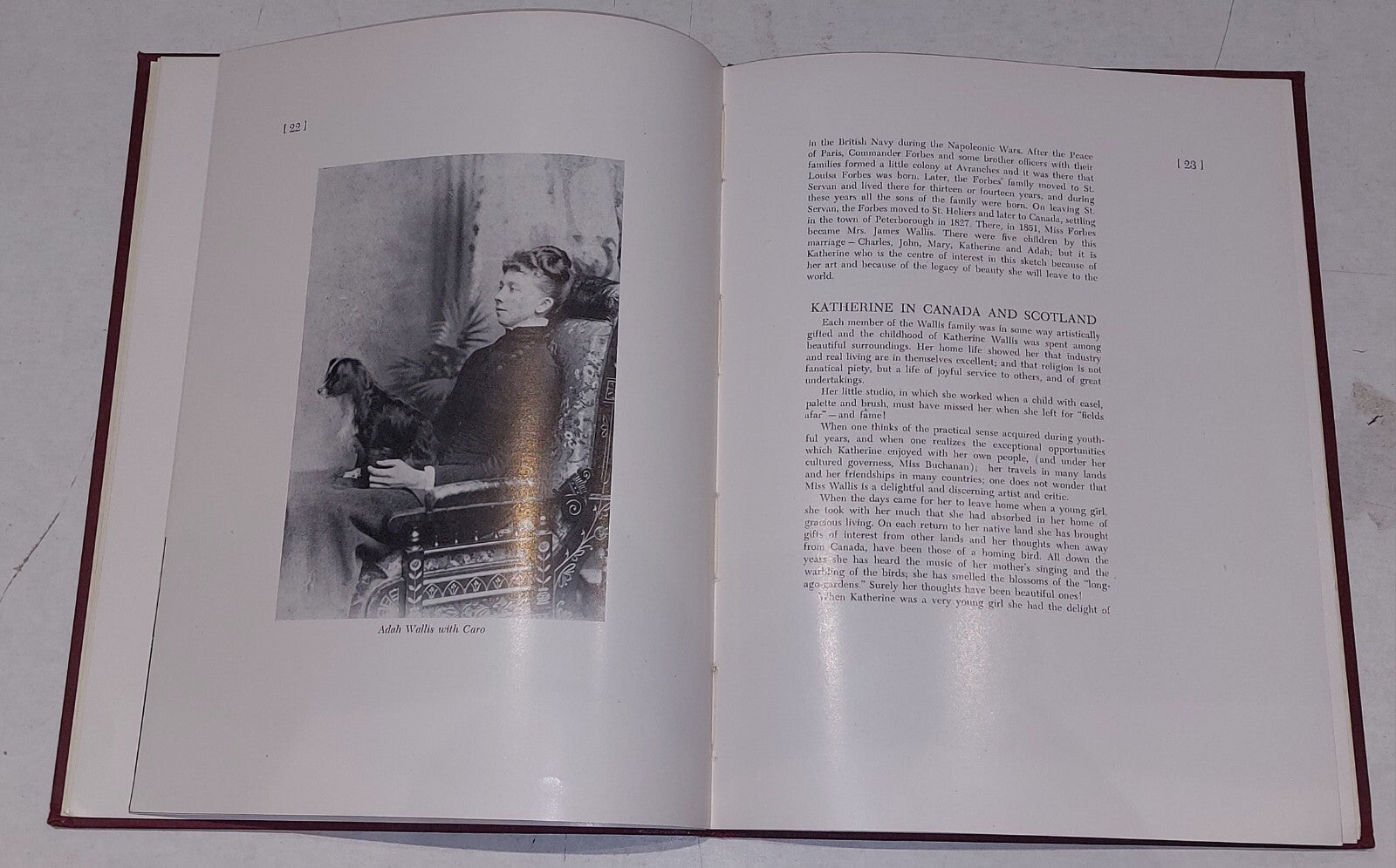 Katherine E. Wallis  Candian Sculptor, Hb Book3