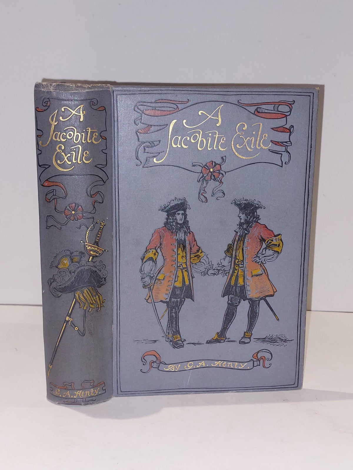 A Jacobite Exile - G.A. Henty, HC (1894)0