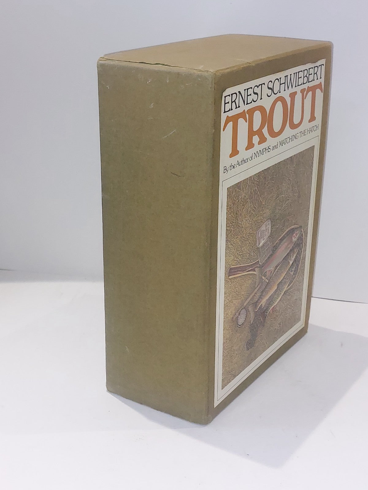 Trout by Ernest Schwiebert [2 Volumes] (1978) 1st Edition Hb Books in Slipcase1