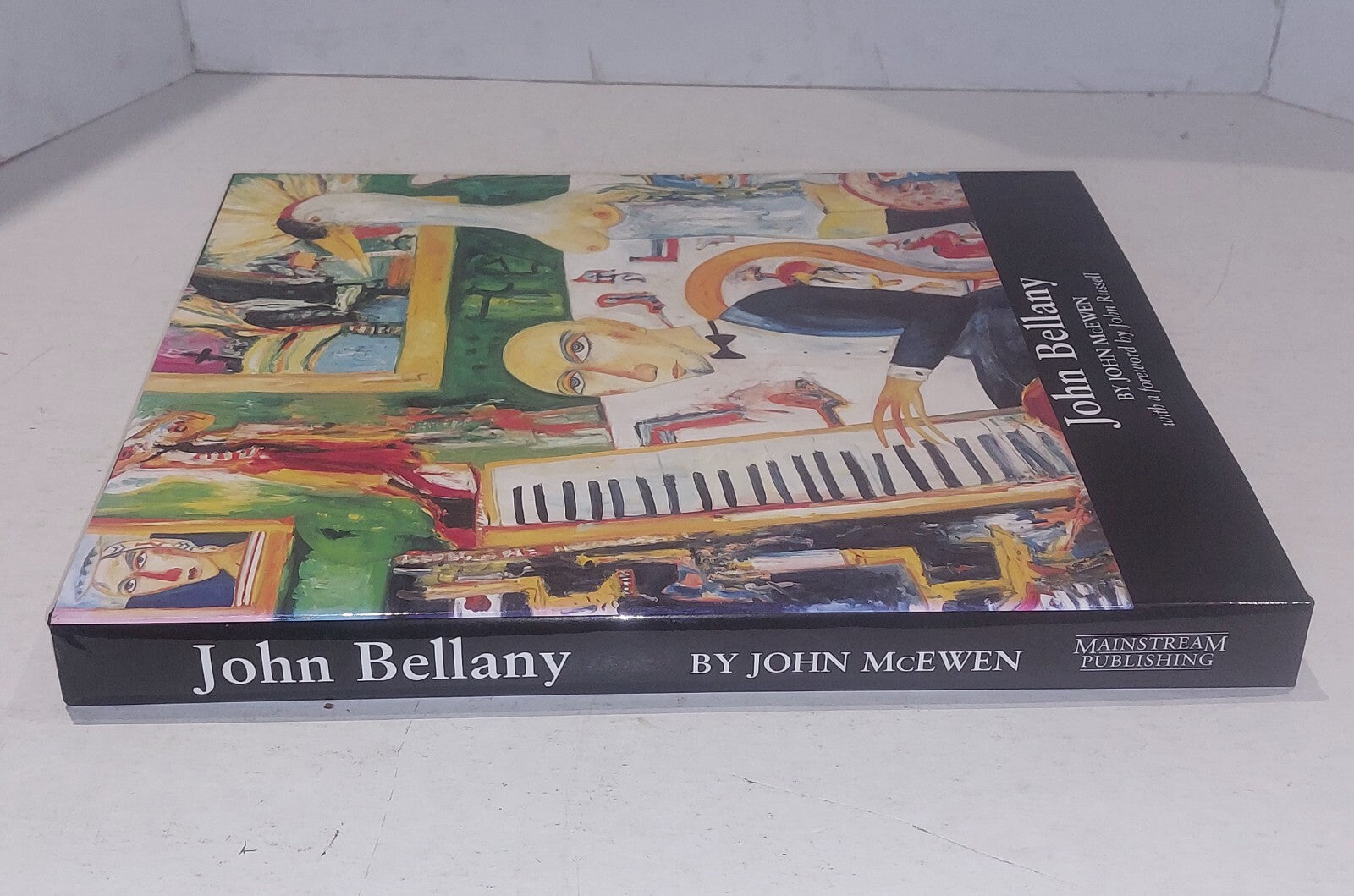 John Bellany [Hardcover, John McEwen, 2005] Signed Art Book1