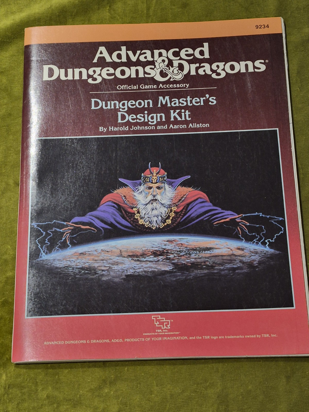 Advanced Dungeons And Dragons Dungeon Masters Design Kit0