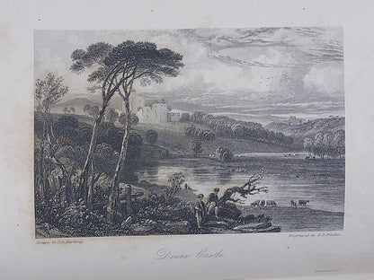 Landscape Illustrations of The Waverley Novels 1832 Leatherbound & Provenance 7