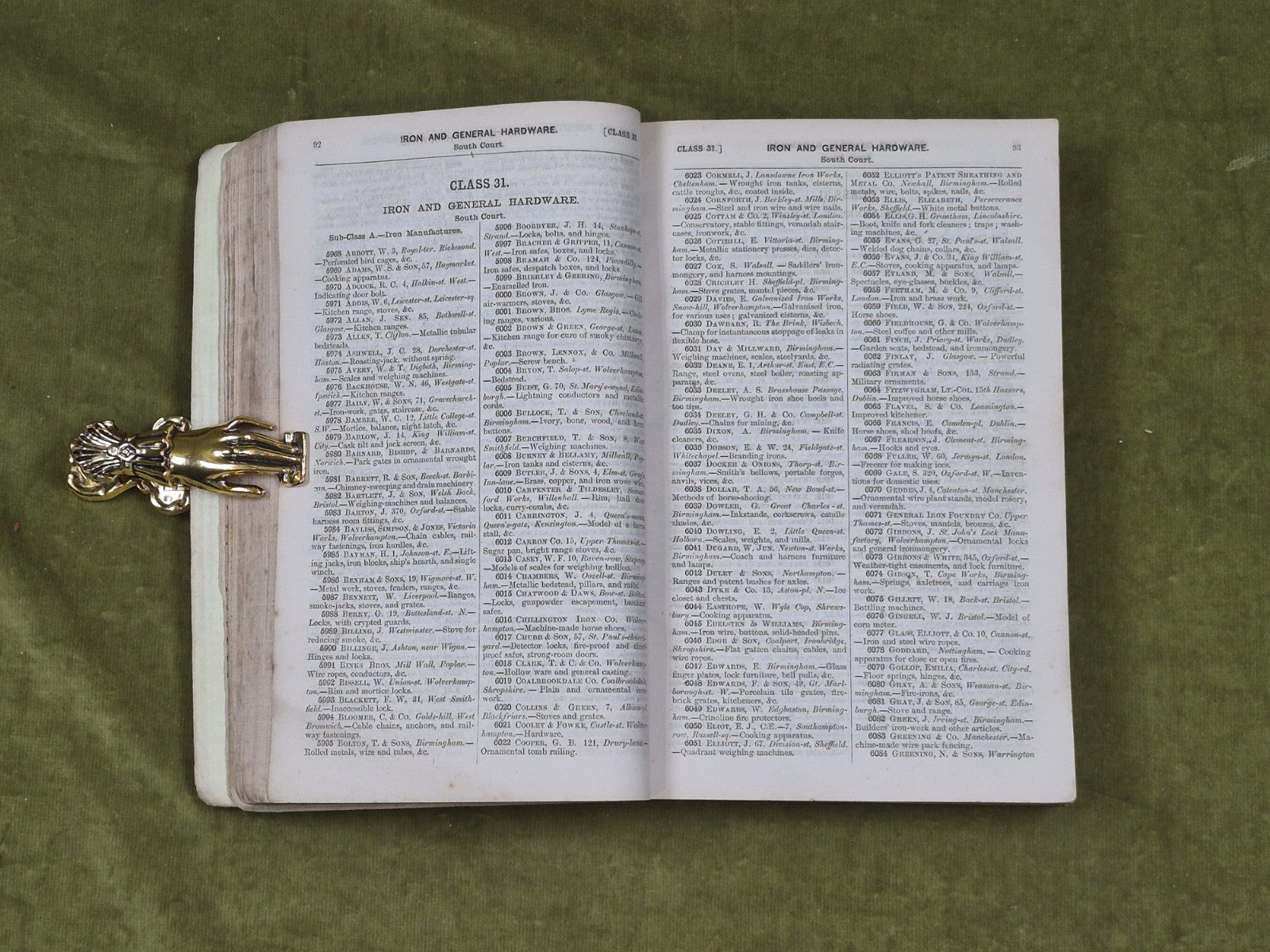 International Exhibition 1862 Official Catalogue of the Industrial Department5