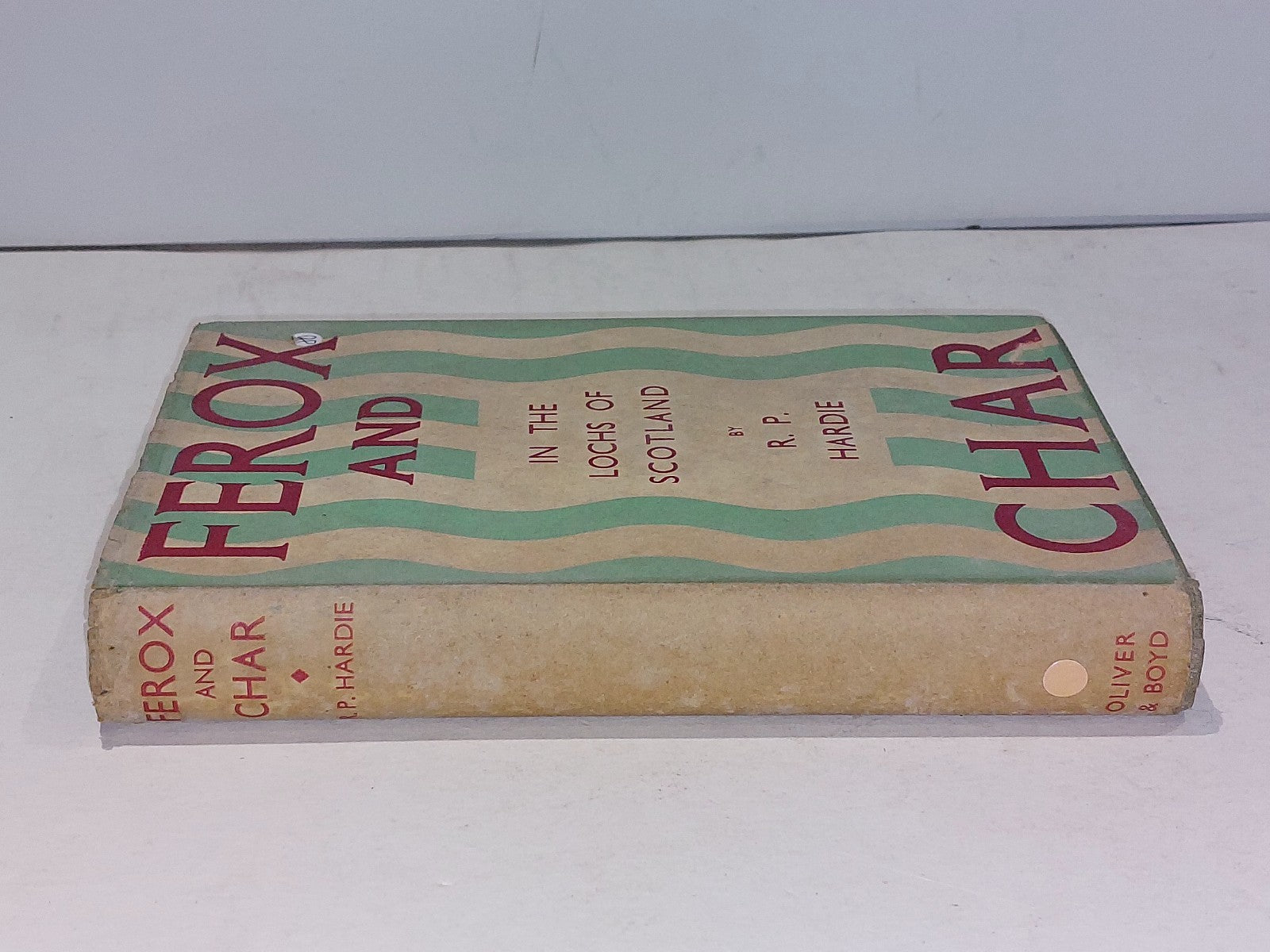 Ferox and Char In The Lochs of Scotland Part One - R. P. Hardie (1940) 1st Ed Hb1