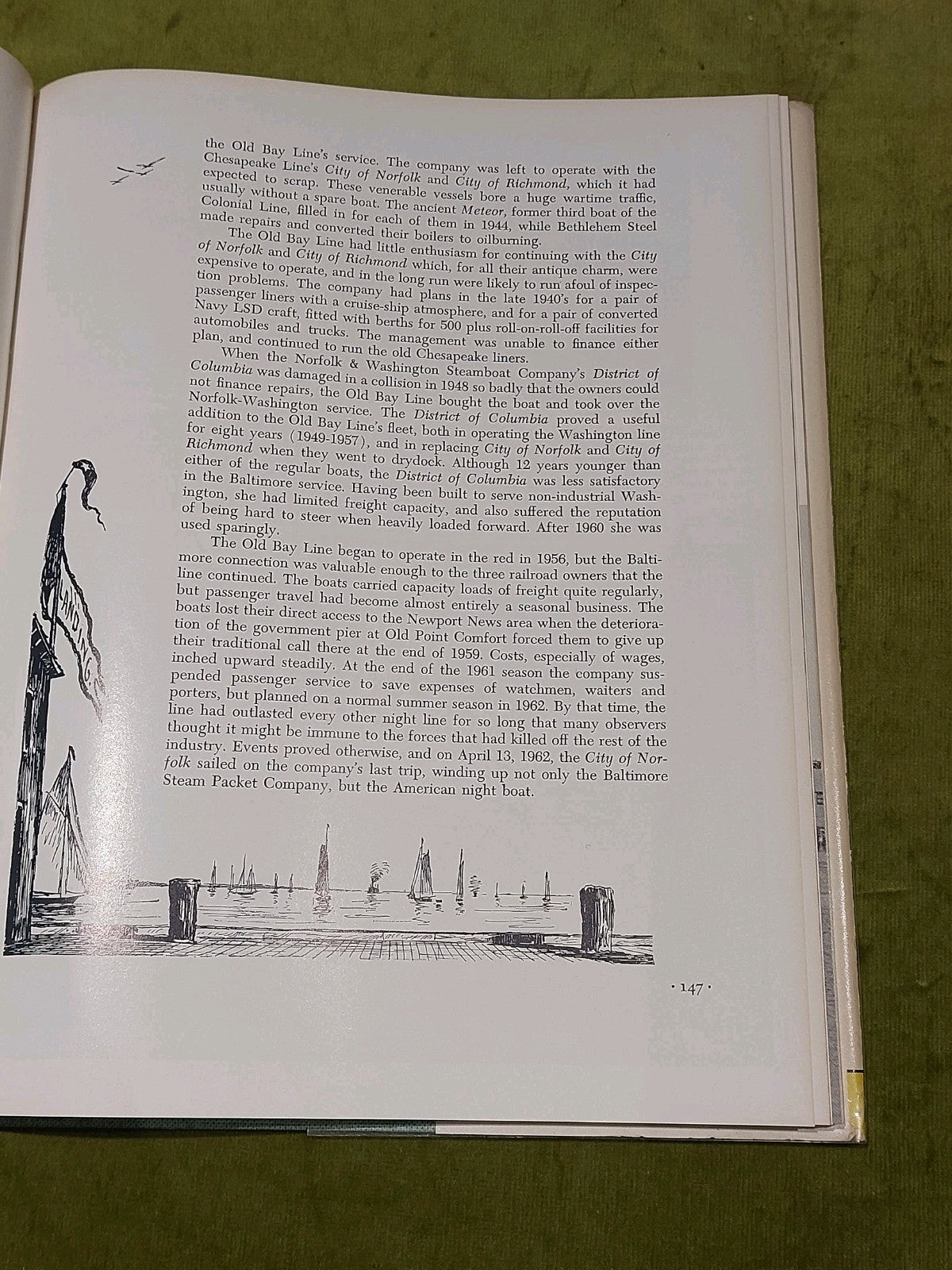 The Night Boat by George W. Hilton [HowellNorth Books] 1968 hb books5