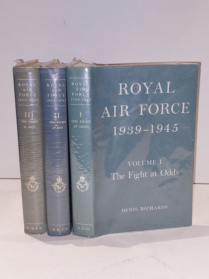Royal Air Force 1939-1945 [3 Vol Set] Denis Richards & Hilary Saunders RAF Books0