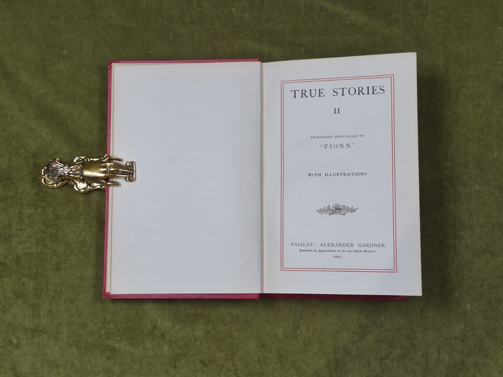 Naigheachdan Firinneach - True Stories II trans. "Fionn" , Gardner 19074