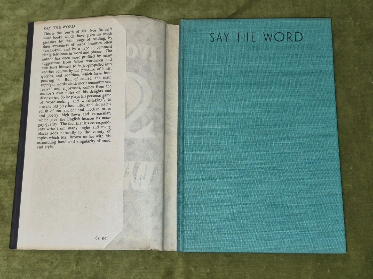 Ivor Brown A Word in Your Ear First and Early Editions Job Lot Various10