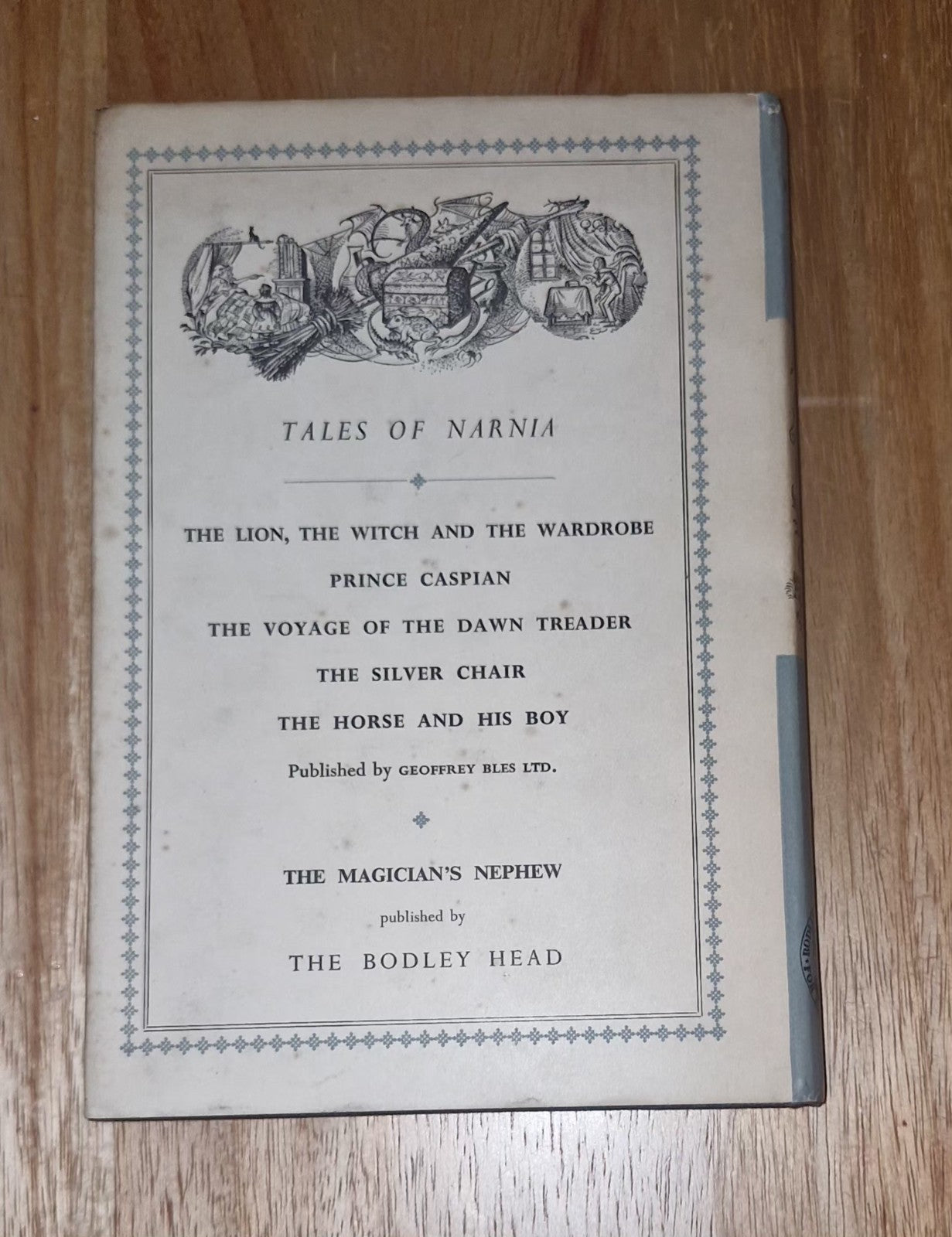 C S Lewis The Last Battle 1956 First Edition First Impression - Bodley Head VGC3