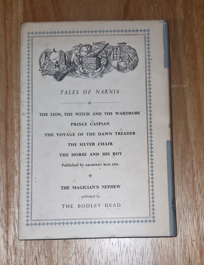 C S Lewis The Last Battle 1956 First Edition First Impression - Bodley Head VGC3