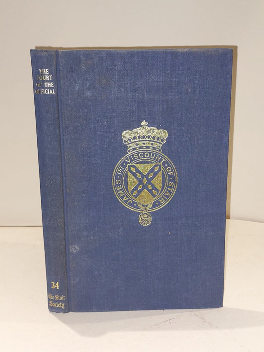 The Court Of The Official In Pre-reformation Scotland (1982) Hb Book0