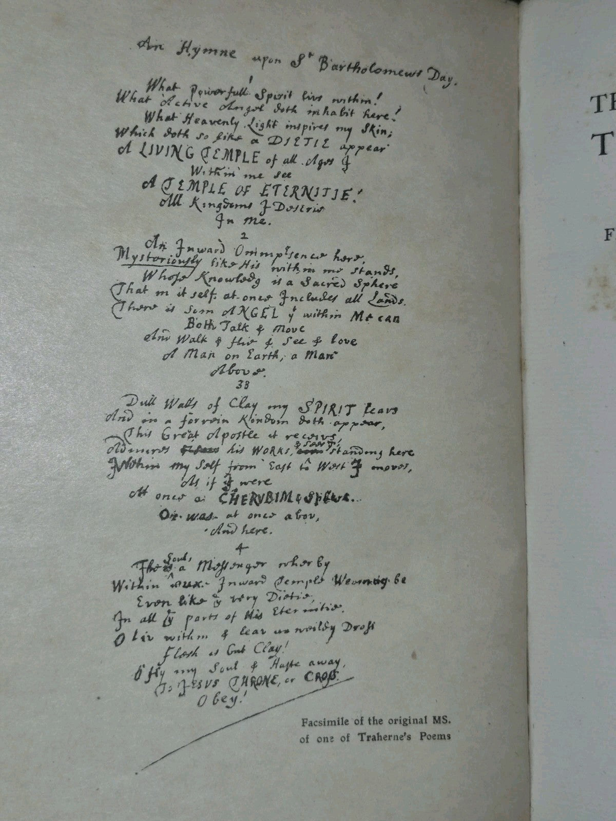 The Poetical Works of Thomas Traherne Second Edition 1906 Bertram Dobell4