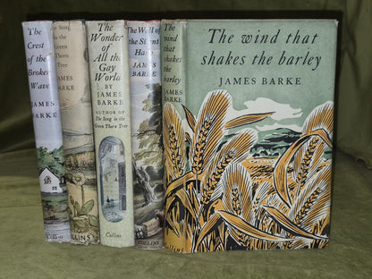 James Barke Robert Burns The Wind that Shakes the Barley First Editions Job Lot0
