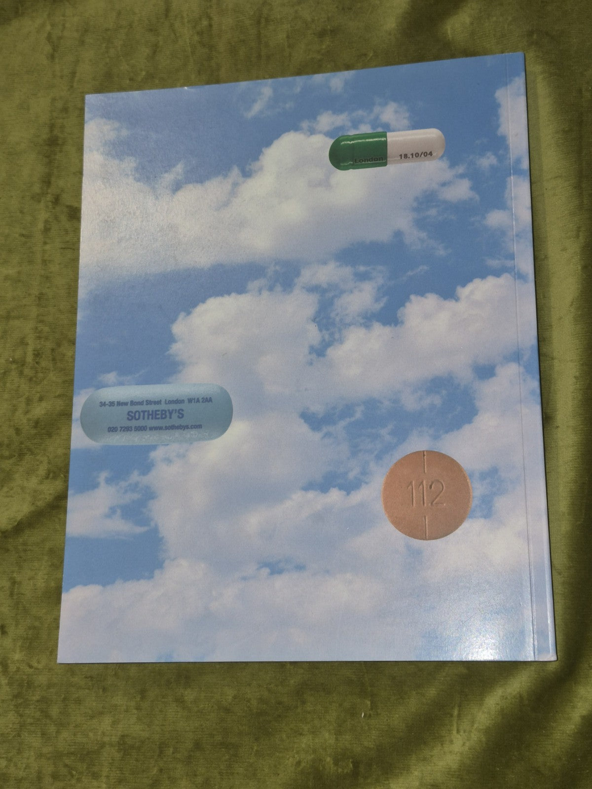 SOTHEBY'S DAMIEN HIRST'S PHARMACY LONDON OCTOBER 18 2004 Softcover #1660292