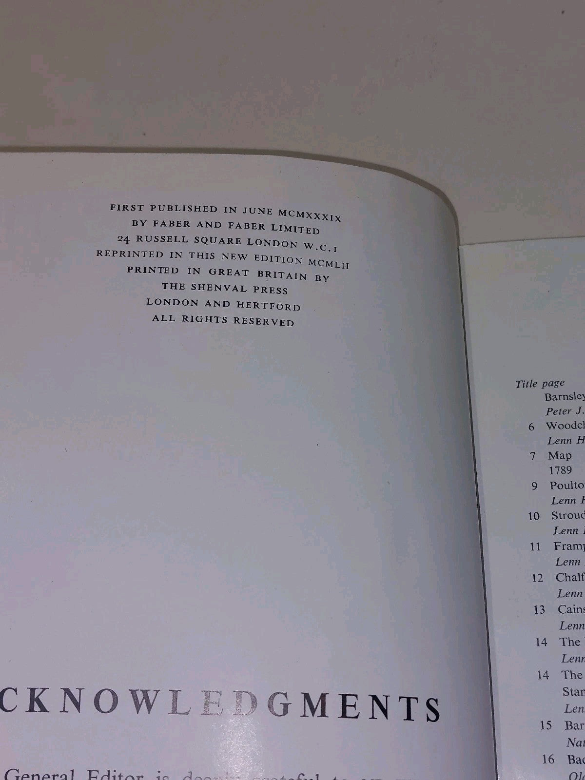 Gloucestershire : A Shell Guide 1st ed (1939) By Anthony West [Faber & Faber] Hb5