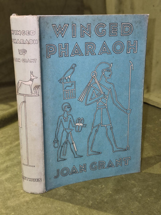 Winged Pharaoh Joan Grant Methuen 1946 Dustjacket Twelfth Edition0