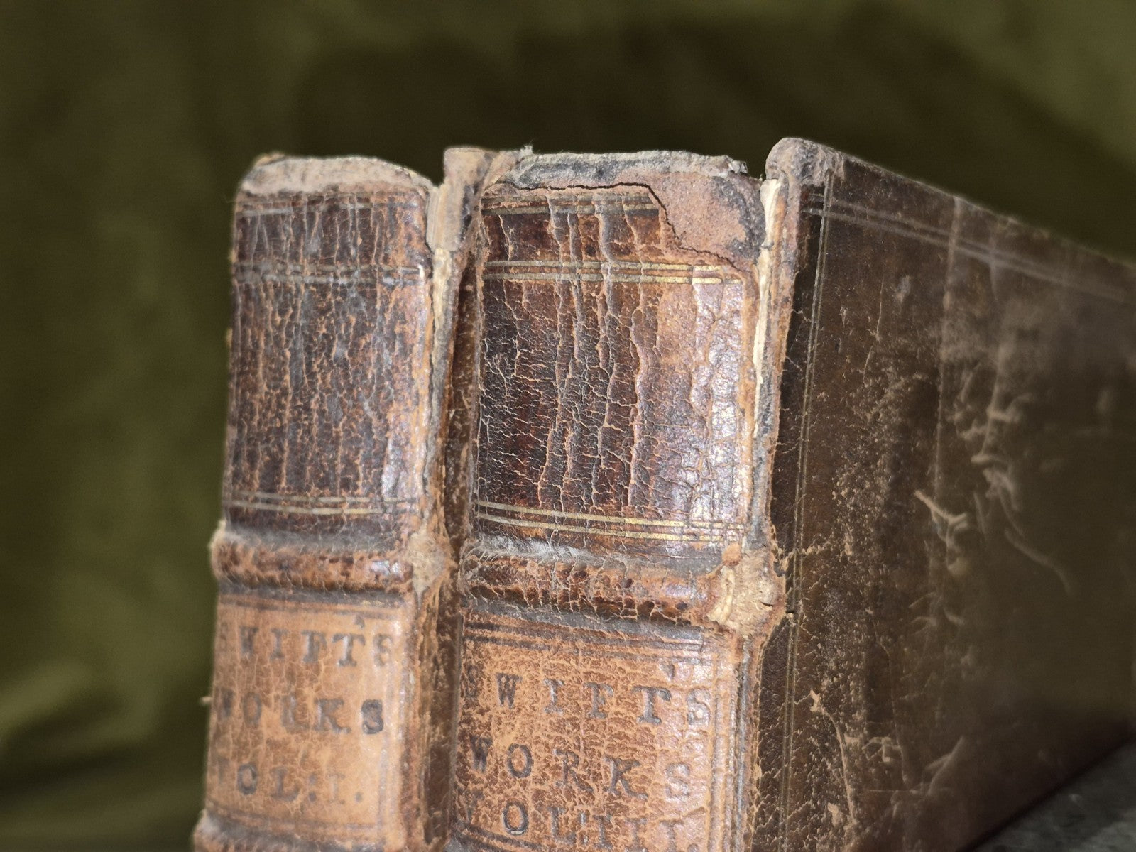The Works of Jonathan Swift (1735) Vols. 1 and 3 GULLIVER'S TRAVELS Faulkner6