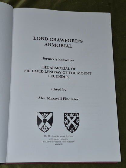 Lord Crawford's Armorial (2008) Alex Maxwell Findlater3