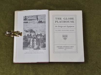 The Globe Playhouse - John C Adams, Harvard 1942 1st HB DJ3