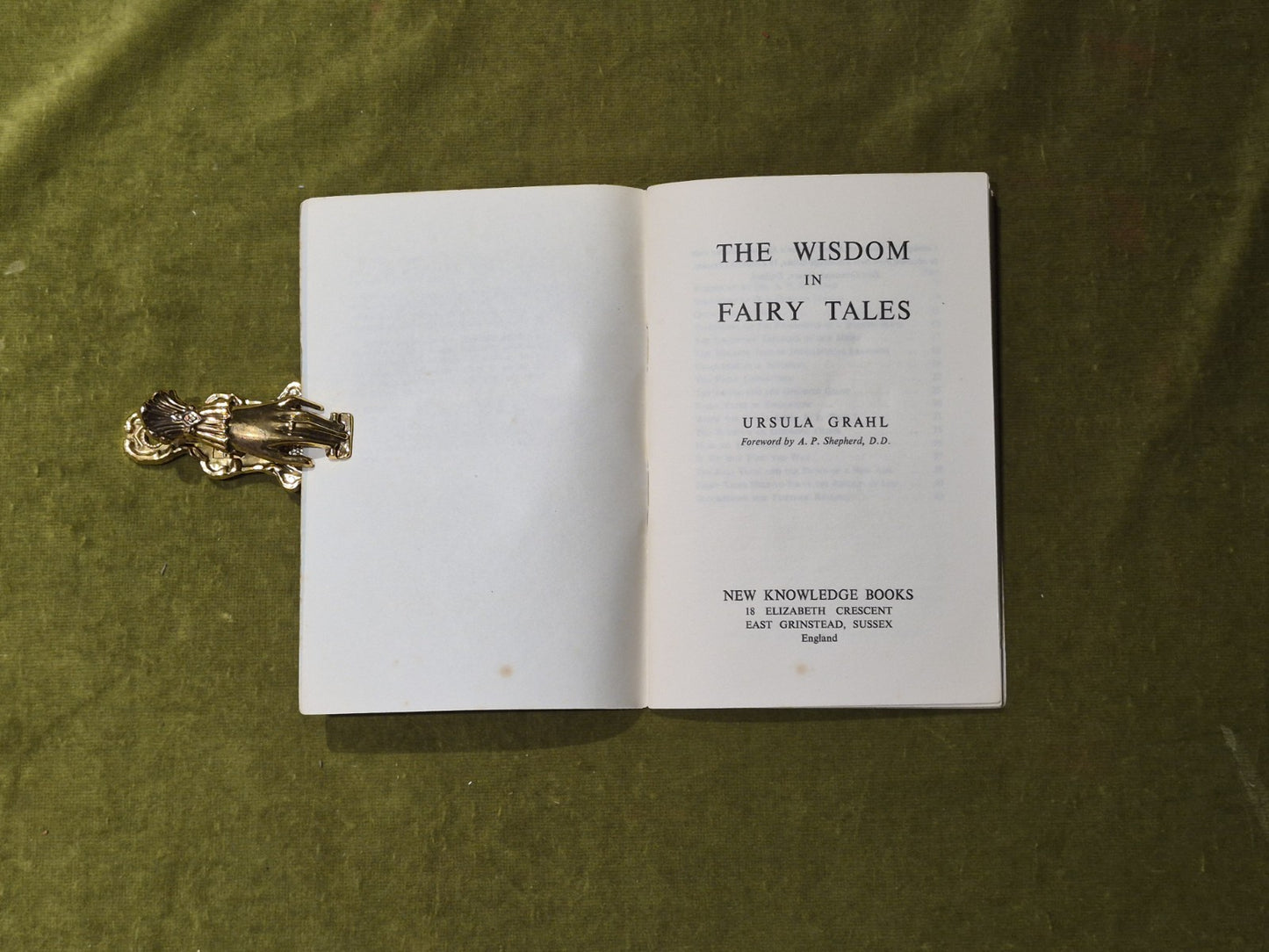 The Wisdom in Fairy Tales - Ursula Grahl New Knowledge Books 1st Ed R. Steiner3