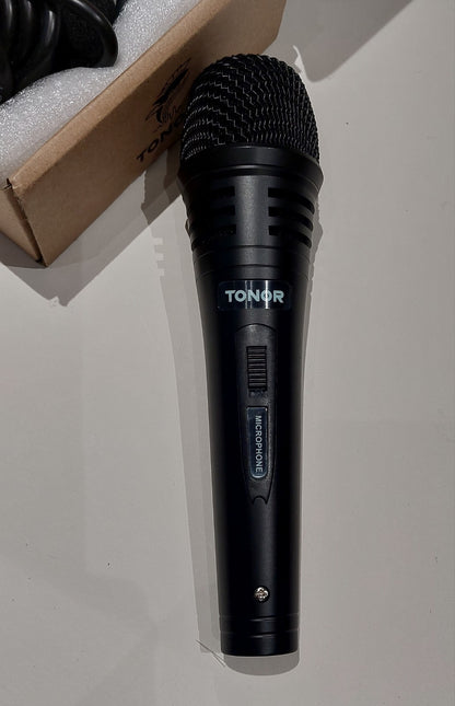 TONOR K1 Dynamic Metal Karaoke Microphone for Singing with 16.4ft XLR Cable2