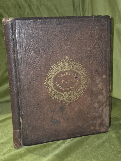1871 PAISLEY FREE LIBRARY AND MUSEUM History SCOTLAND Peter Coats 1ST EDITION0