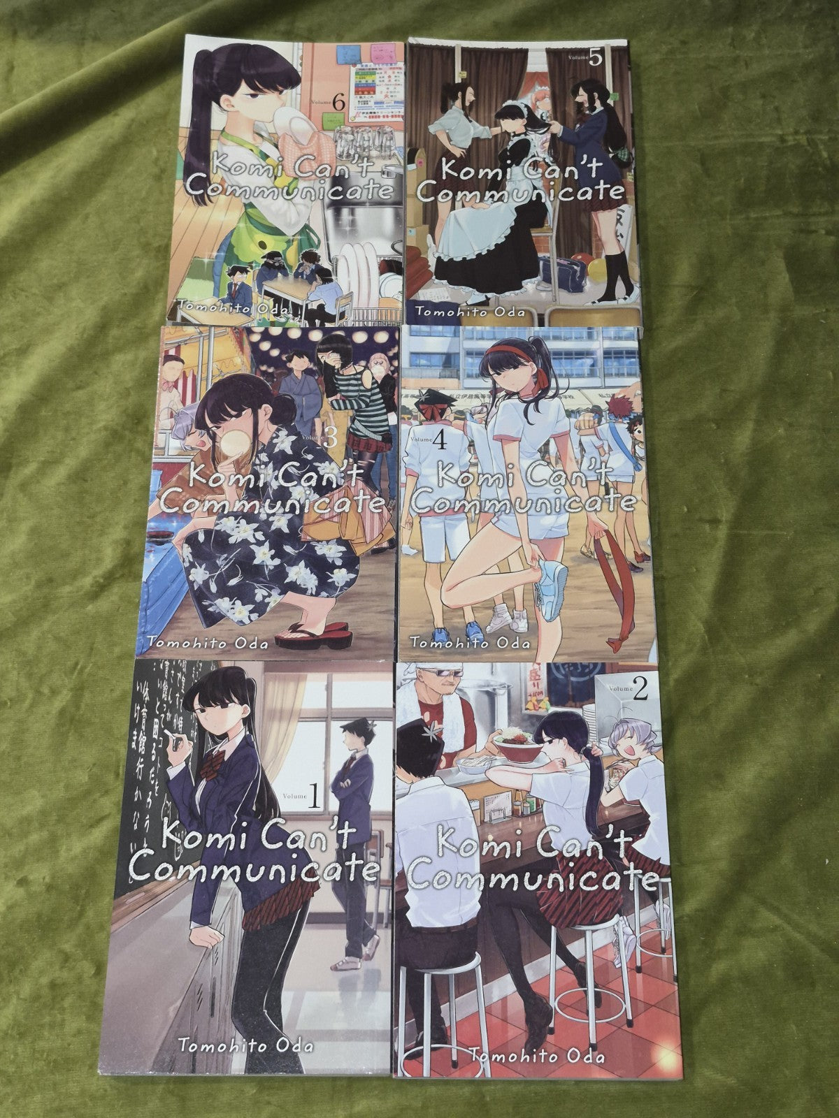Komi Can't Communicate Vols. 1-6 (2021 Sixth Printing) Tomohito Oda4