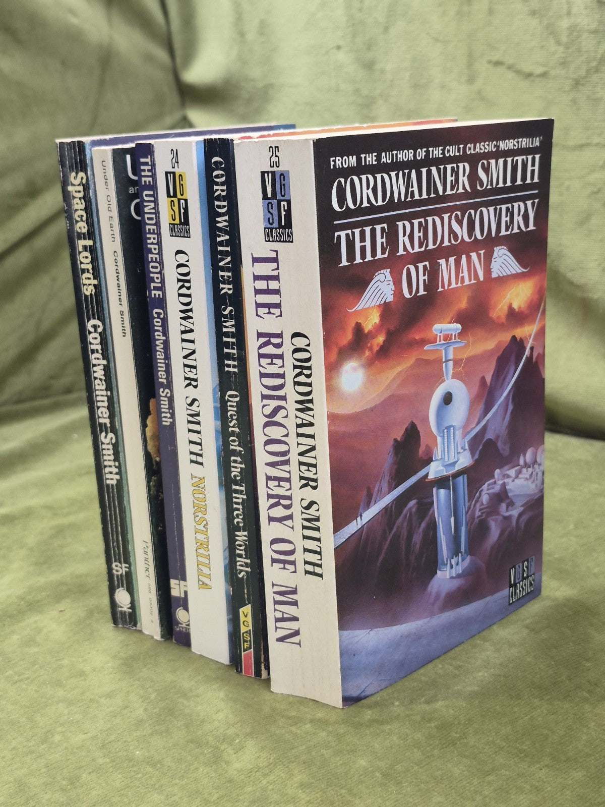 Cordwainer Smith Job Lot Rediscovery of Man The Underpeople Norstrilia0